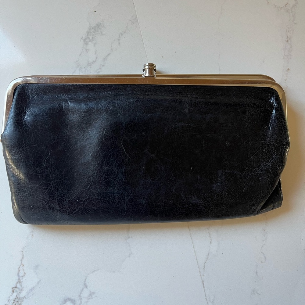 Lauren' Leather Double Frame Clutch
HOBO